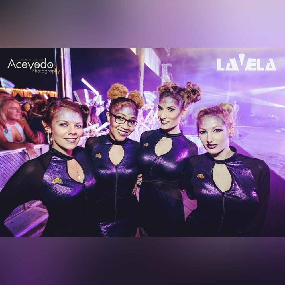 Starline Space girl purple dress costume